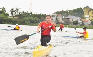 VĐV canoeing Nguyễn Thị Hương: Được đảm bảo chế độ tại đội tuyển