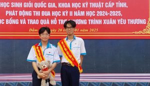 Học trò vùng sâu đoạt giải học sinh giỏi quốc gia