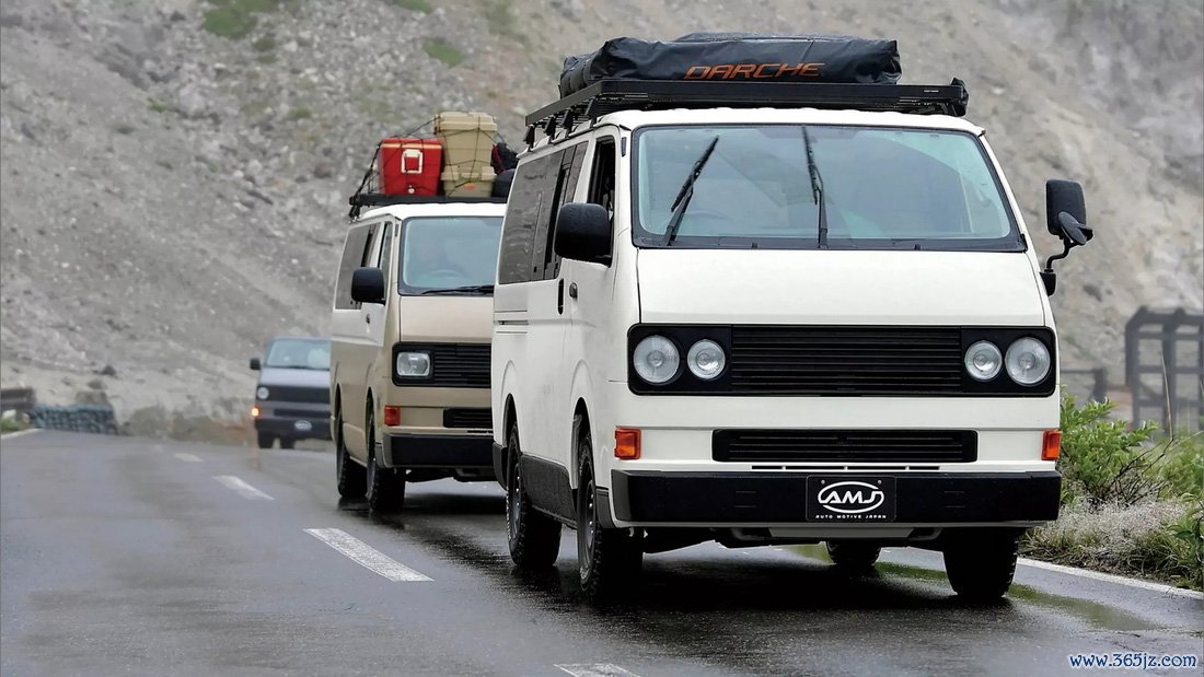 ‘Cá mập’ Toyota HiAce độ như xe Volkswagen: Dáng hoài cổ， phù hợp camping - Ảnh 2.