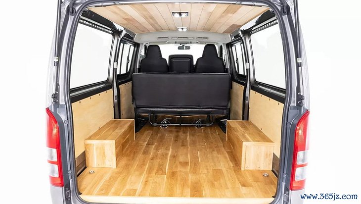 ‘Cá mập’ Toyota HiAce độ như xe Volkswagen: Dáng hoài cổ， phù hợp camping - Ảnh 6.